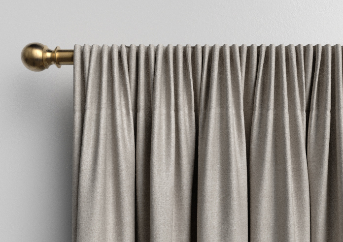San Remo (Blackout), Soft Tan - Made to Measure Curtains - Image 9